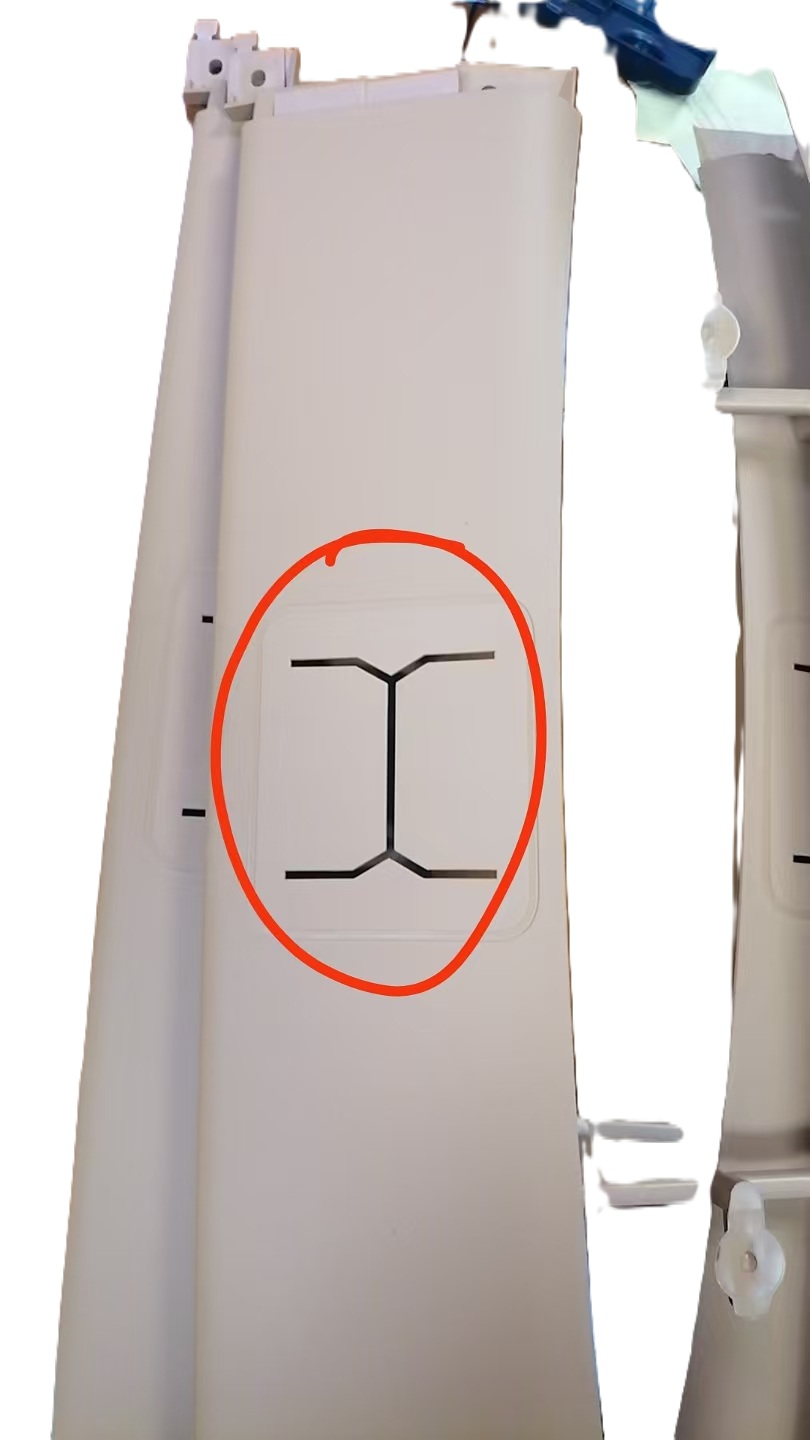 汽车座椅双色侧面罩盖(TPV配色)